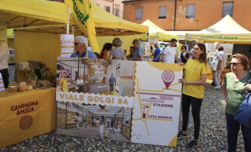 PAVIA 26/06/2023: “In autunno il primo mercato coperto Coldiretti in città”. L’annuncio alla Festa per i 15 anni di Campagna Amica