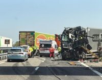 CASTEGGIO STRADELLA 18/07/2023: Strade. Torino Piacenza ancora chiusa. Traffico congestionato questa mattina sulla via Emilia