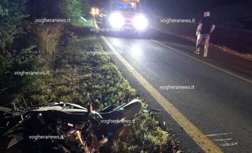 BAGNARIA 28/07/2023: Scontro nella notte sulla statale per il Penice. Muore motociclista 28enne