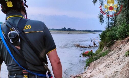 BASTIDA PANCARANA 23/07/2023: Recuperato dai Vigili del fuoco un corpo nel fiume Po