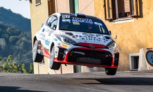 STRADELLA 27/09/2023: Rally. Davide Nicelli pronto a dare battaglia a Sanremo