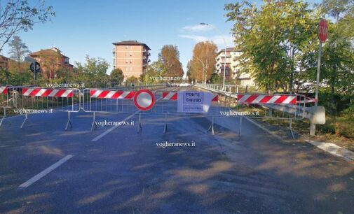 VOGHERA 18/12/2023: Ponte di via Piacenza. Domani la riapertura