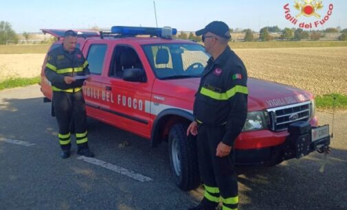 PAVIA 11/10/2023: Esercitazione della Colonna mobile regionale. I Vigili del fuoco di Pavia ci sono