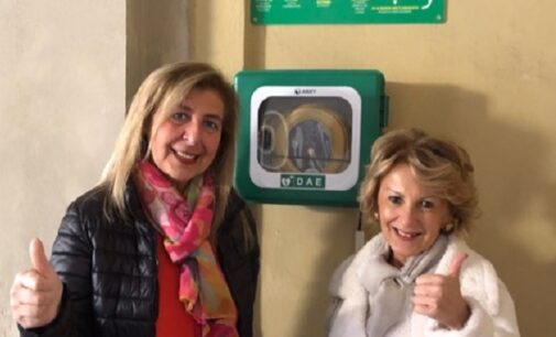 VOGHERA 29/11/2023: A Voghera il primo Defibrillatore condominiale di Pavia nel Cuore