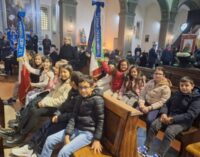 VOGHERA 15/11/2023: Gli alunni della De Amicis alla Celebrazione dei 100 anni dell’Istituto del Nastro Azzurro e dei 90 anni della Sezione del Fante