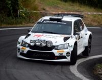 STRADELLA 15/11/2023: Davide Nicelli sulla Skoda al Valli Imperiesi