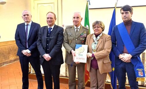 PAVIA 07/12/2023: Presentato in Prefettura il Calendesercito 2024