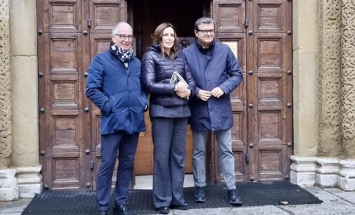 PAVIA 19/12/2023:Il Sottosegretario alla Cultura a Pavia. Borgonzoni “Pronto alla valorizzazione” Centinaio: “È la premessa per interessanti iniziative”