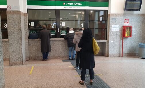PAVIA 20/01/2024: Trenord ha riaperto la biglietteria della stazione di Pavia. Il punto vendita è attivo tutti i giorni dalle 6.30 alle 20.30