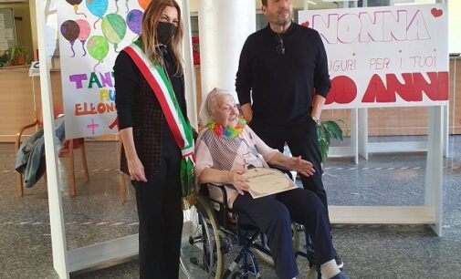 VOGHERA 05/02/2024: I primi 100 anni di nonna Eleonora. Festa alla Pezzani