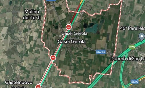 CASEI GEROLA 25/02/2024: Strade. Operaio travolto e ucciso. A7 chiusa in direzione Genova da Casei fino a Castelnuovo