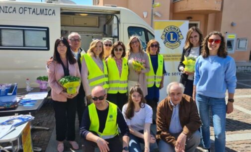 RIVANAZZANO TERME 16/04/2023: Giornata della prevenzione delle patologie della vista. Successo per l’iniziativa del Lions Club Rivoltrepo