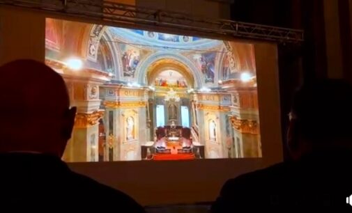 VOGHERA 09/04/2024: Duomo gremito per il documentario sui suoi tesori realizzato con il drone. Ora il sogno è creare una Cripta sotterranea
