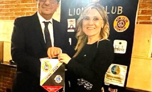 SALICE TERME 04/04/2024: Il Lions Club incontra il magnifico rettore Francesco Svelto