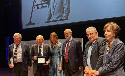 VOGHERA 15/04/2024: Premio Alberto Arbasino. La prima edizione ha incoronato il giurista Sabino Cassese