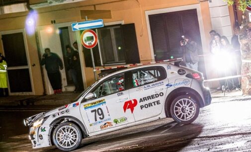 ELBA 30/04/2024: Davide Nicelli sorride al Rallye dell’Elba