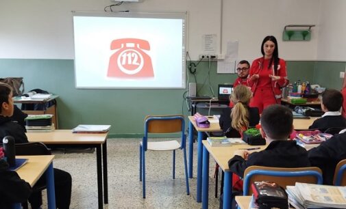 VOGHERA 29/04/2024: I “ ragazzi” della CRI di Voghera alla scuola San Vittore