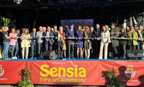VOGHERA 09/05/2024: La Sensia otterrà il marchio “Manifestazione storica più antica della Lombardia”. L’annuncio durante il tagliato del nastro della 640ª edizione della Fiera dell’Ascensione