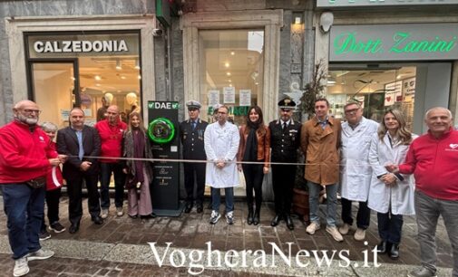 VOGHERA 20/10/2026: Inaugurato il nuovo defibrillatore automatico in città. Ecco dove sono gli altri