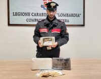 CASEI GEROLA VOGHERA 21/10/2026: Folle fuga dai Carabinieri finisce fuori strada. I carabinieri trovano e sequestrano 3 chili di cocaina. Un arresto.
