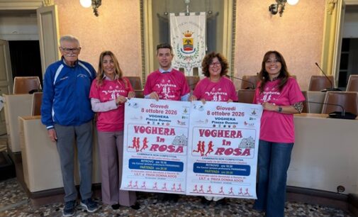 VOGHERA 01/10/2026: Giovedì la 15ª edizione di Voghera in Rosa. Corsa non competitiva per la ricerca contro i tumori