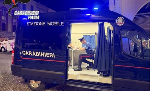PAVIA 06/10/2026: Weekend di controlli dei Carabinieri in centro. Denunce e segnalazioni