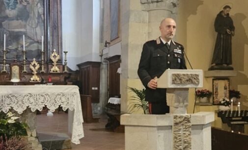 VARZI 26/10/2026: Prevenzione truffe agli anziani. ‘Lezione’ dei carabiniere in chiesa dopo la Messa